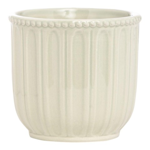 VASO CERAMICA CM.10,5 H.CM.10 VERDE